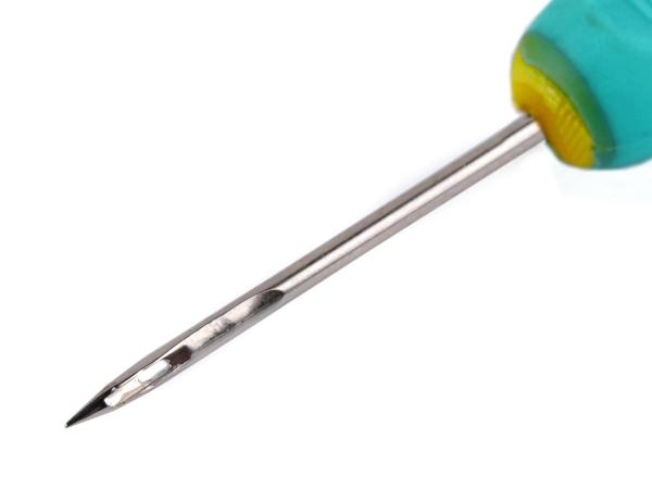 Ahle mit Loch Länge 13,5 cm Länge der Spitze 4,5 cm